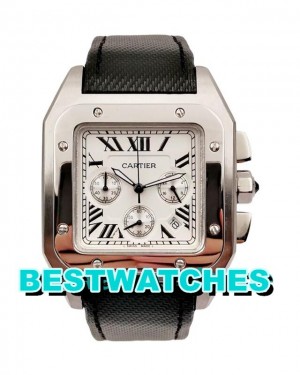 Cartier Replica Santos 100 W20090X8 - 41 MM