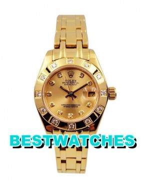 Rolex Replica Pearlmaster 81318 - 28 MM